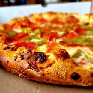 Check out that AMAZING crust!