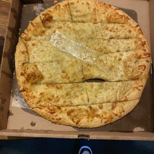 a person standing in front of it