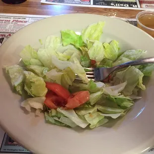 Side toss salad