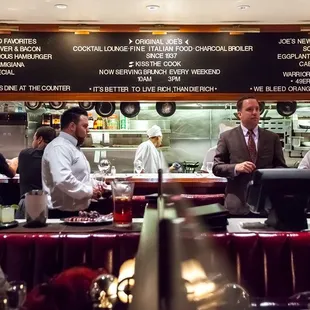 sushi and sashimi, interior