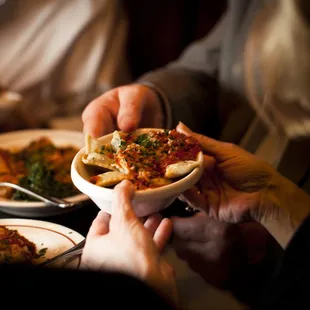 House Made Meat Ravioli with Meat Sauce