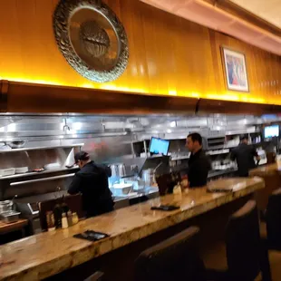 interior, sushi and sashimi