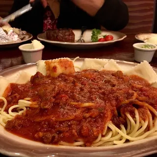 Half Spaghetti & Half Ravioli