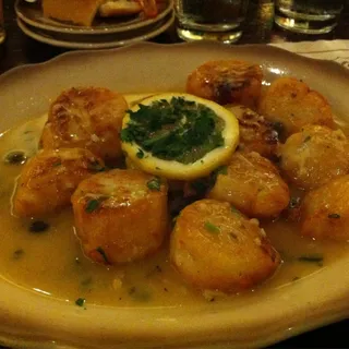 Sautéed Scallops (Lemon Caper Sauce)