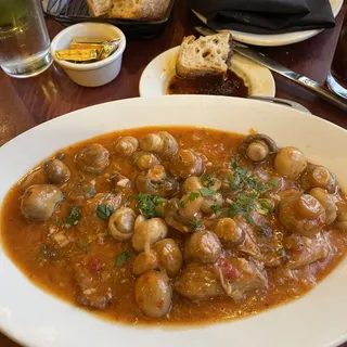 Veal Scallopini with Fresh Mushrooms