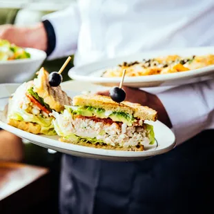 Bay Shrimp and Avocado Sandwich