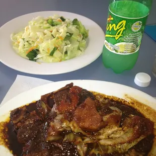 Look how pretty the Jamaican steak is!  One of the best meals I&apos;ve ever eaten!  I&apos;m here almost every Thursday for the steak!