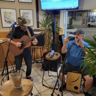 Live Music by Buck Giles &amp; Jim Kinney