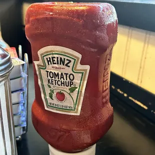 Ketchup nice and cool temp.  Perspiration