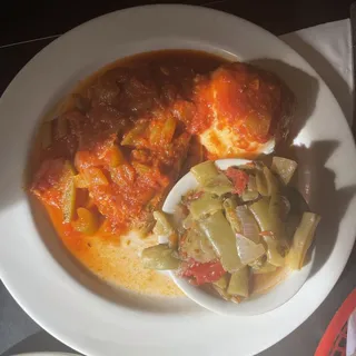 Mom's Meatloaf And Creole Sauce