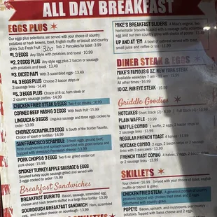 Here for breakfast..