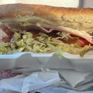 Ham and Turkey Sandwich