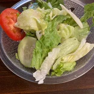 Complimentary Side Salad