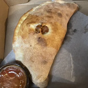 Italian Sausage Calzone