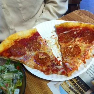 Cheesy, pepperoni goodness!