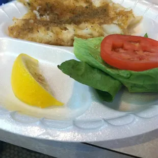 Baked Scrod Sandwich