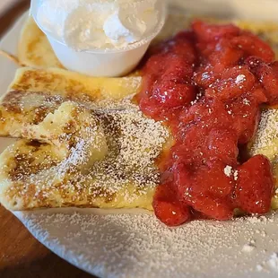 Strawberry Crepes