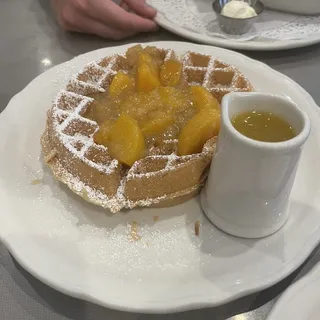 Peach Waffle