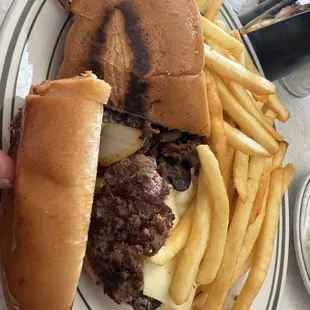 Philly Cheese Steak Sandwich