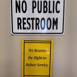 New sign recommended by Wayne County Food inspector WTF