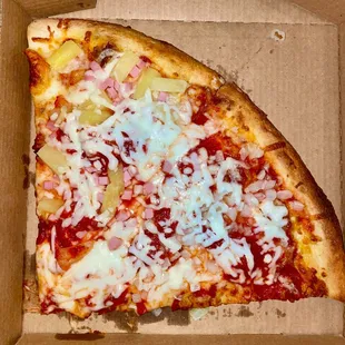 Hawaiian AND Ham &amp; Onion NY Style Slices