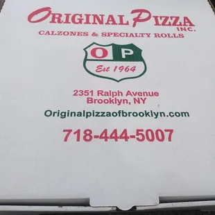Originals pizza