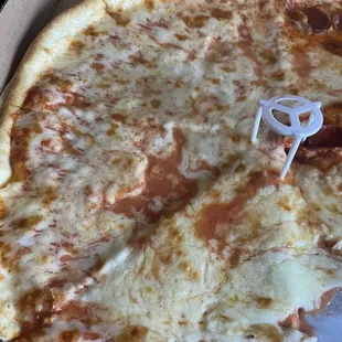 Uncooked extra cheese