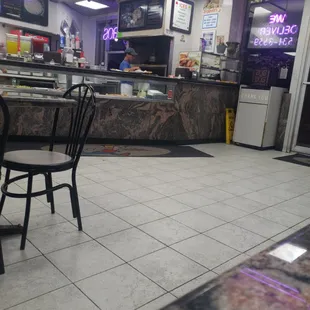 Waiting for our slices