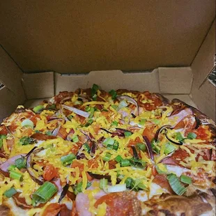 Created my own pizza