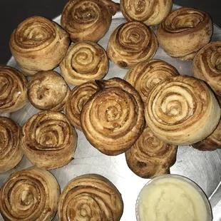 Cinnamon minis....... yum