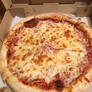 Loaded with cheese and that's a small!