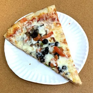 Veggie Pizza Slice (9" x 7")