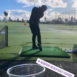The driving range and my love