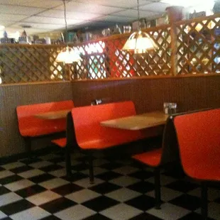 the interior of a restaurant