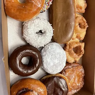 A dozen assorted donuts!