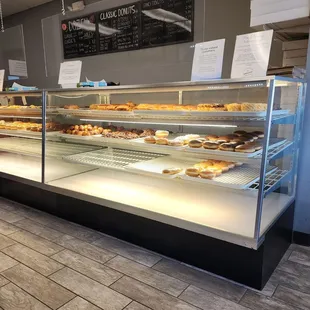 a display of pastries