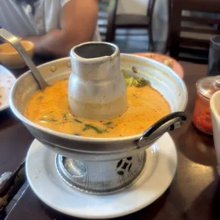 Tom ka tofu hotpot