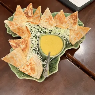 9. Roti with Curry Sauce