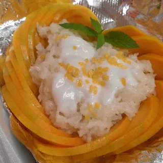 Sweet Sticky Rice with Mango