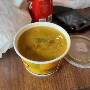 Curry lentil soup