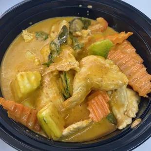 Chicken Red curry