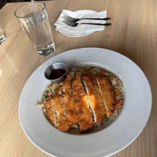 SP3. Crispy Chicken fried rice
