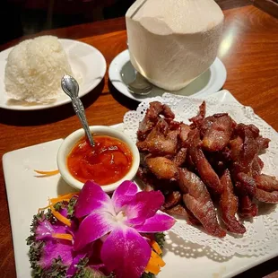 Pork Jerky - this is a must! It's flavorful, and so yummy!