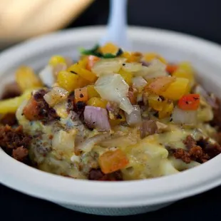 Loaded Mac and Cheese Bowl