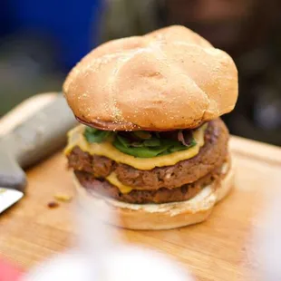 Signature Double Cheese Burger