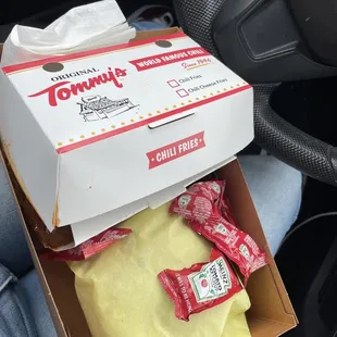 Chili Cheese Fries Cheeseburger