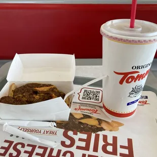 A #3 combo, I enjoyed the burger real FAST! Jaden and the crew, you *ROCK*