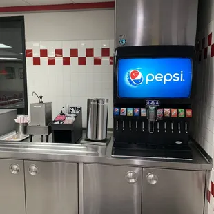 a pepsi machine