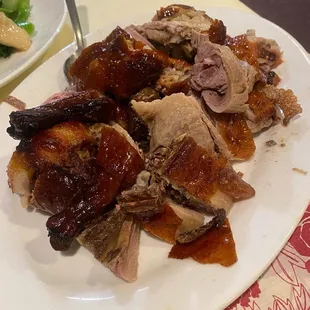 Roasted duck