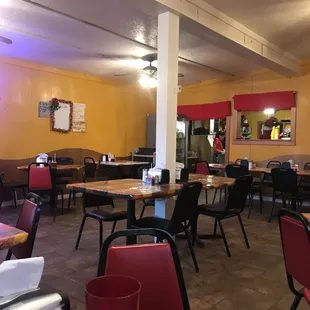 Casual Mexican restaurant